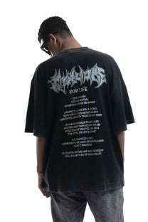 KNOWONE THORNS TEE BLACK