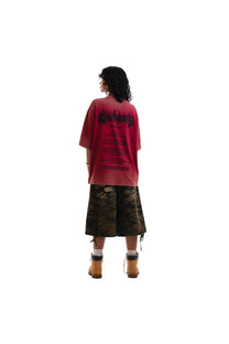 KNOWONE THORNS TEE DARK RED