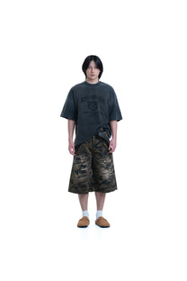 KNOWONE VINTAGE COLLEGE TEE BLACK